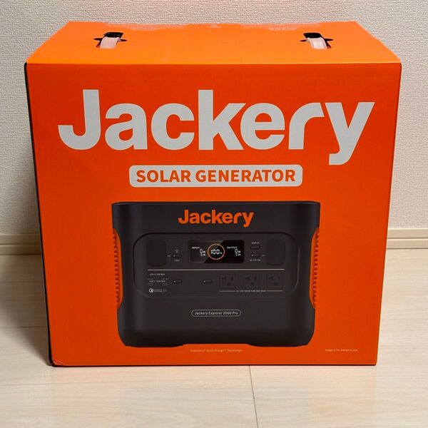 タイムセール【新品未使用】Jackery ポータブル電源2000pro JE-2000A