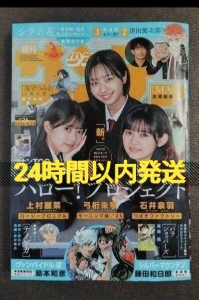 週刊少年サンデー 24号 24時間以内発送 切り抜き無し 2025年 24号 送料無料 匿名配送 週刊少年サンデー