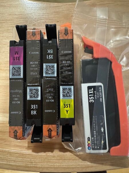 Canon 純正インク BCI-351XL 351 4色セット