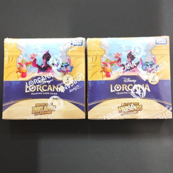 【2BOX】ディズニー・ロルカナ インクランド探訪 ブースターBOX【新品未開封-4904810957942】
