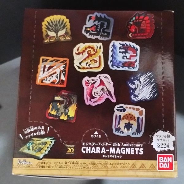 モンスターハンター 20th Anniversary キャラマグネッツ (14個入りBOX)【未開封-4570117919435】食玩