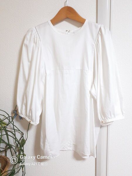 6 ロク 美品パフスリーブブラウス ユナイテッドアローズ ブラウス トップス