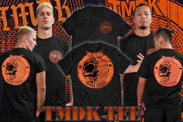 新日本プロレス TMDK「SKULL OF YOUNG PUNKS」Tシャツ