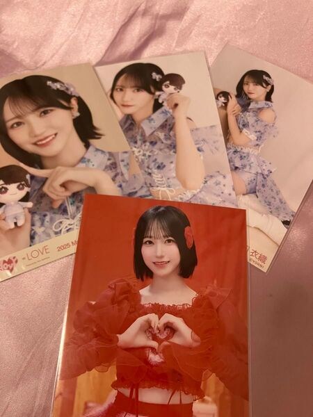 イコラブ 野口衣織 ぬいぐるみマスコット 生写真 コンプ