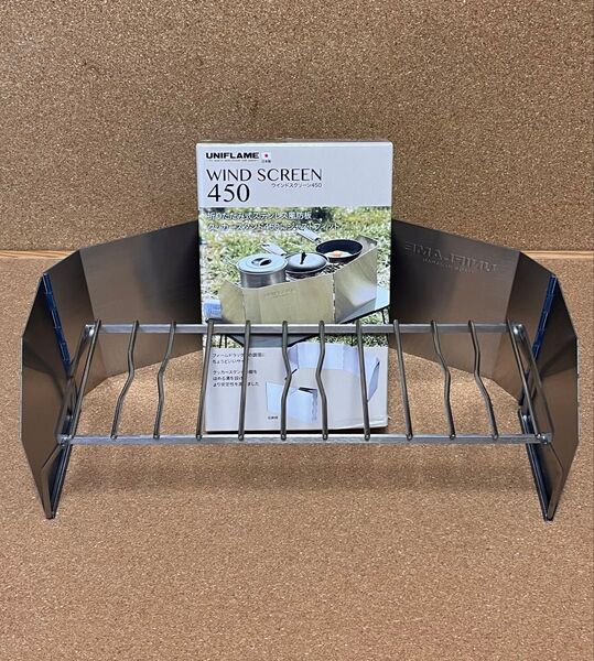 ユニフレーム クッカースタンド 450+ウインドスクリーン 450