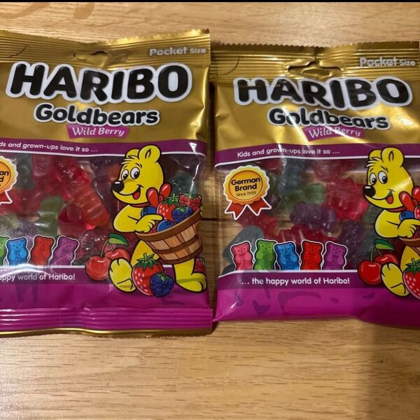 グミ HARIBO ミックスベリー ワイルドベリー ハリボー ゴールドベア