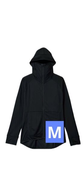ワークマン クールUVサンシェードパーカー ブラックM
