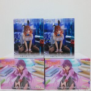 Desktop Cute 中野三玖 バニーver. 戦場ヶ原ひたぎ 各2体