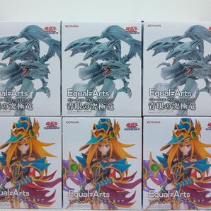 遊戯王 Equal Arts マジシャンズ・ヴァルキリア 青眼の究極竜 各3体