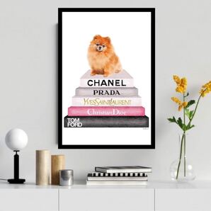 インテリア アートポスター A4フレーム付き