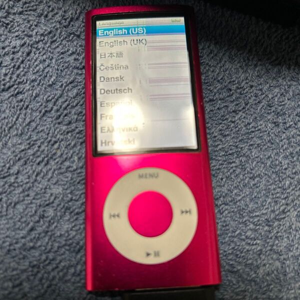 iPodnano5 ピンク ジャンク品