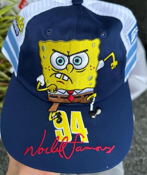 Supreme x SpongeBob Jeff Hamilton Mesh Back 6-Panel "White"