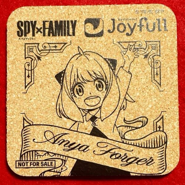 Joyfull スパイファミリー コースター ジョイフル SPY×FAMILY アーニャ