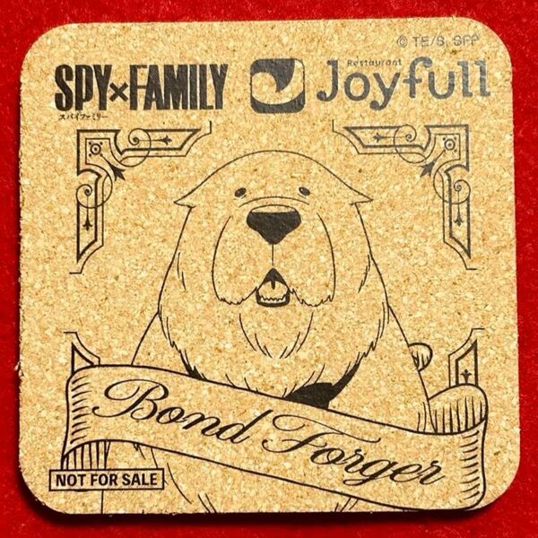 Joyfull スパイファミリー コースター ジョイフル SPY×FAMILY ボンド