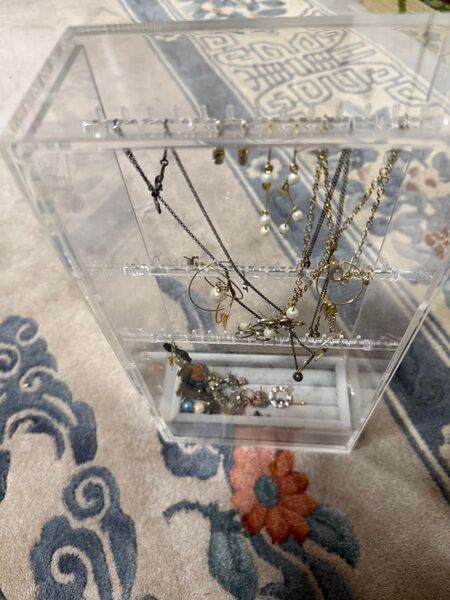 MUJI アクセサリースタンド アクリル クリア