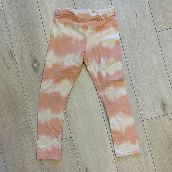 H&M レギンス サイズ120 6ー7歳 ピンク スパッツ パンツ 裏起毛
