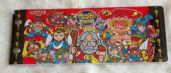 ★ヘッドだらけのビックリマンチョコ ミニアルバム40周年記念 ロッテオンライン限定 シールホールダー 新品★