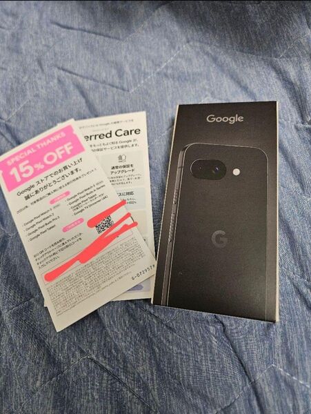 Pixel 9a 6.3インチ メモリー8GB ストレージ128GB Obsidian