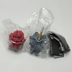 ガンダム まちぼうけ 待ちぼうけガンダムの場合3 ガチャガチャガチャ シャア専用ザク ジン 2種