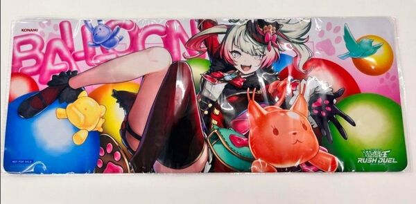 遊戯王 ラッシュデュエル 遊戯王の日 バルーンバティーア プレイマット プレマ バルーンバティーヤ ラバーマット