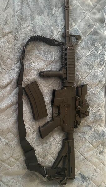 S&T製 M4A1 ブラック 電子トリガー