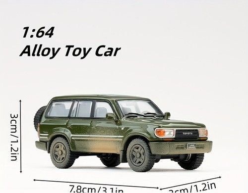 MASDI 1/64 トヨタ ランドクルーザー80(LC80) (泥はね仕様)(マッド仕様)