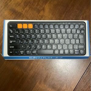 EWIN 2.4G ワイヤレスキーボード ブラック 中古品