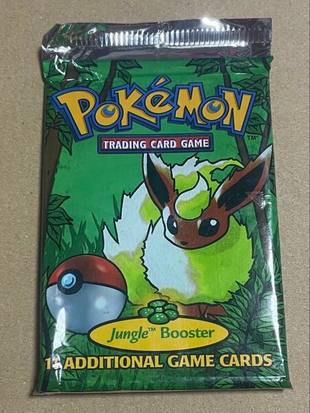 未開封 ポケモンジャングル 英語版 海外版 ポケモンカード ブースターパック