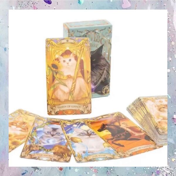 リーディング タロットカード 猫 キャット オラクル ルノルマン リーディング