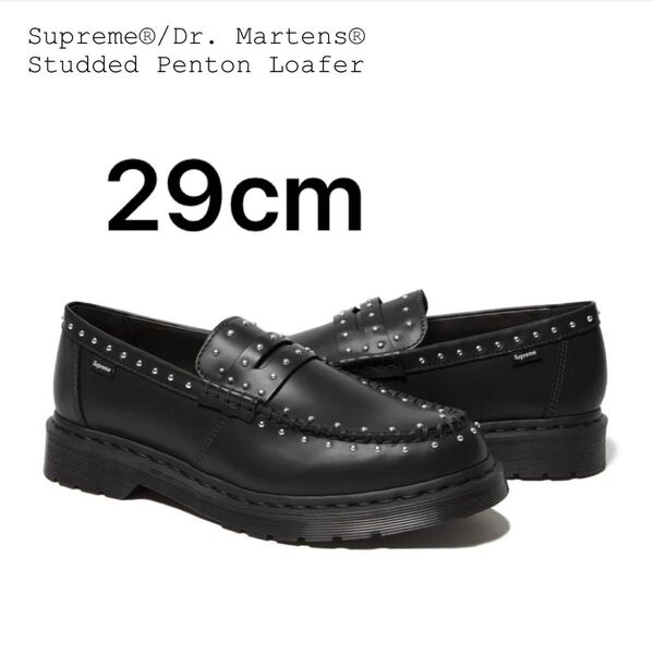 Supreme × Dr.Martens Studded Penton Loafer "Black" 25SS Week 13