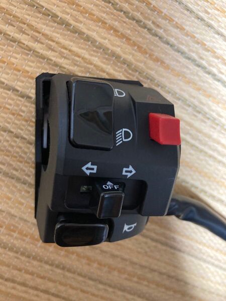 CT125 ハンドルスイッチ ハンターカブ ハザードスイッチ パッシング 中古品 加工済み品