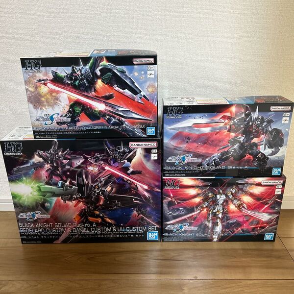 HG 機動戦士ガンダムSEED FREEDOM ブラックナイトスコード ルドラ シヴァ カルラ セット