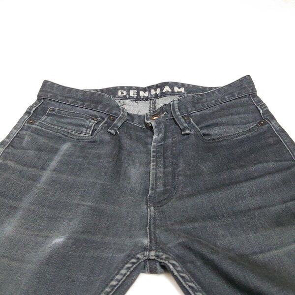 DENHAM デンハム SHEAR SUPER TIGHT FIT スーパータイトフィット スキニー ブラック W28 L32