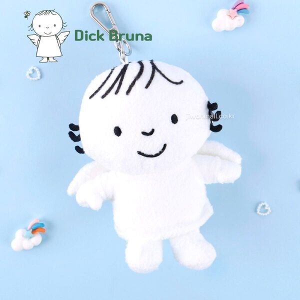韓国限定 ブルーナ 天使 ぬいぐるみ キーホルダー キーリング キーチェーン マスコット ミッフィー miffy angel