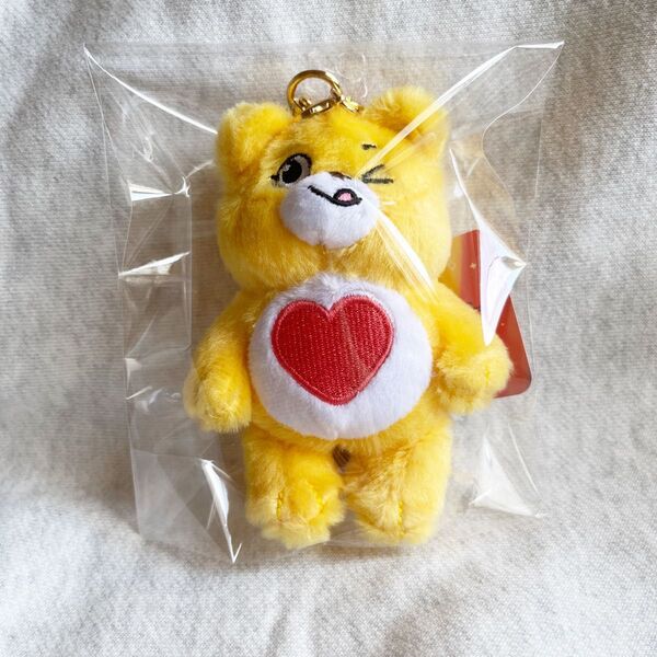 1 韓国限定 ケアベア ぬいぐるみ キーホルダー キーリング チャーム マスコット アンロックザマジック CareBears