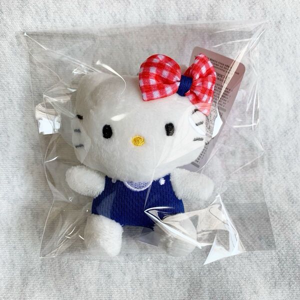 1 韓国限定 ハローキティ ぬいぐるみ キーホルダー キーリング チャーム ネイビー サンリオ マスコット Hello Kitty