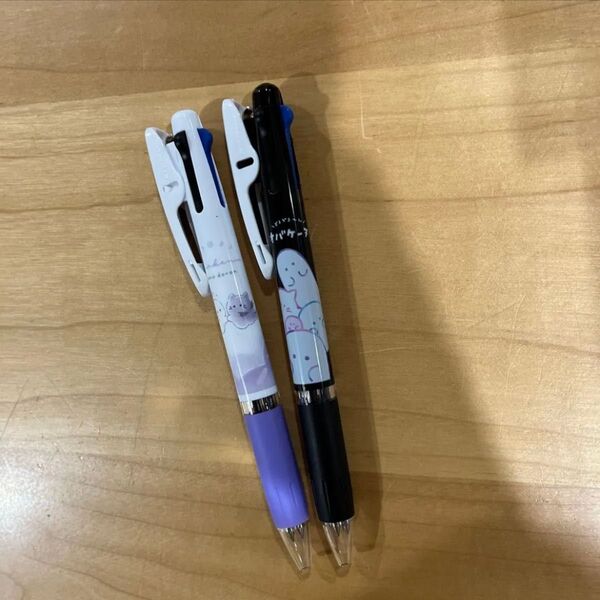 オバケーヌ ジェットストリーム3色ボールペン 2本セット