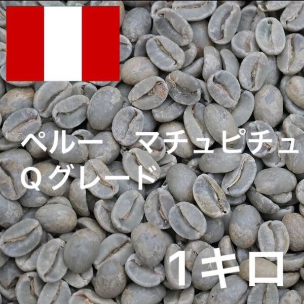 ペルー マチュピチュ Qグレード コーヒー生豆 珈琲生豆 ニュークロップ 1キロ