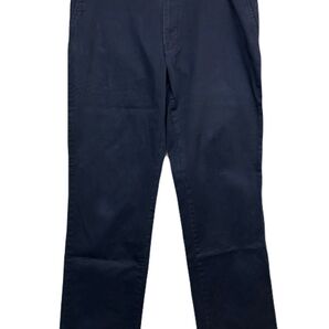 ● 90s POLO RALPH LAUREN ストレッチ クラシックフィット ノータックパンツ W36 ポロチノ 紺 チノパン