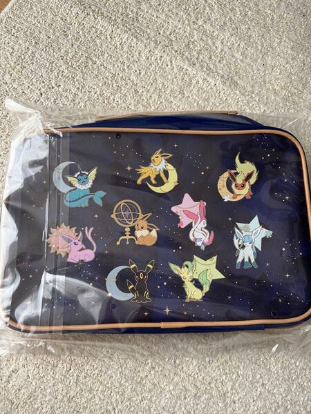 ポケモン イーブイ プレミアムハンドバッグ ネイビー