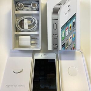 iPhone4S白32GB美品&純正品フルセット