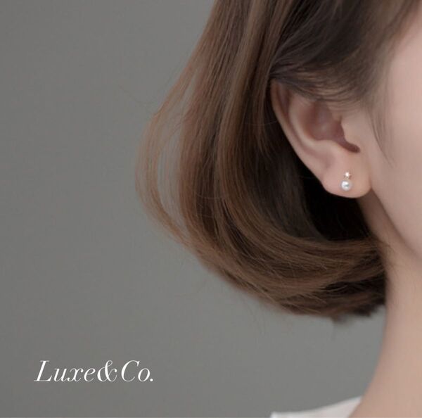 【11】パール ピアス ゴールド 4mm S925 結婚式 入学式 入園式 卒園式 卒業式