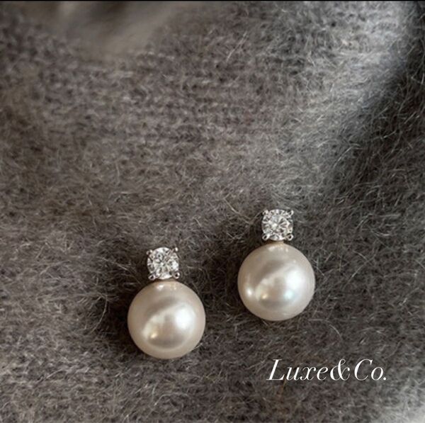 【13】パール ピアス キラキラ シルバー パール10mm S925 結婚式 入学式 入園式 卒園式 卒業式