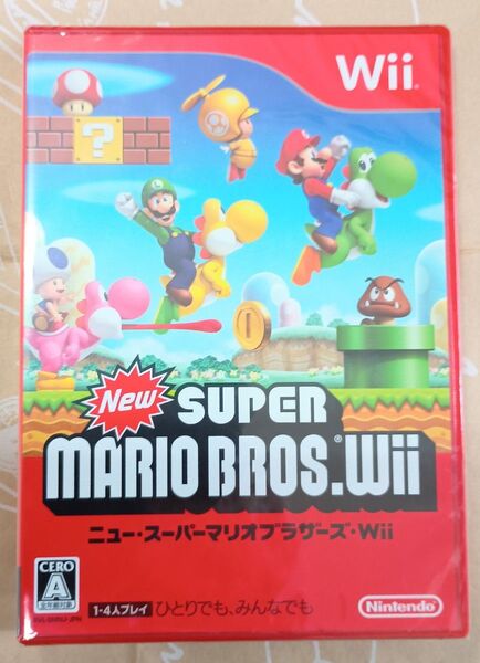 新品・未開封・未使用★New スーパーマリオブラザーズ Wii (通常版)★