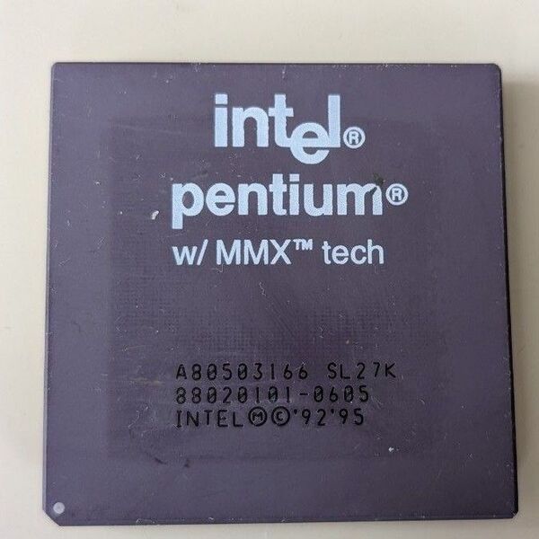 CPU Intel Pentium MMX SL27K Socket7 A