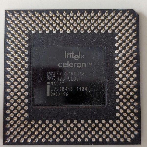 CPU Intel celeron466 SL3EH Socket370 F