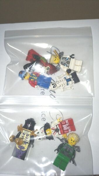 レゴ ニンジャゴー ミニフィグ 7体セット まとめ売り