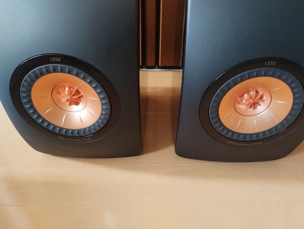 【元箱あり】 KEF LS50 Anniversary 未使用品スピーカーケーブルのおまけ付き