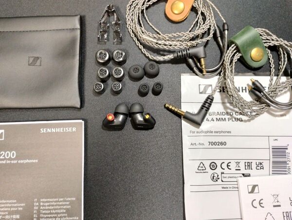 SENNHEISER ゼンハイザー IE200 + 純正4.4mmバランスケーブル ケーブル交換ツールのおまけ付き