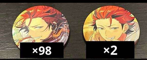 あんスタ フィーチャー缶バッジ 鬼龍紅郎 100点セット